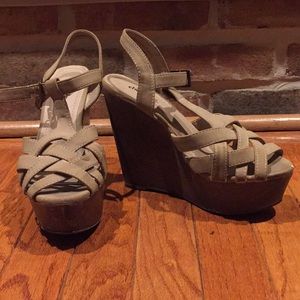 Woman’s Charlotte Russe sandal wedges